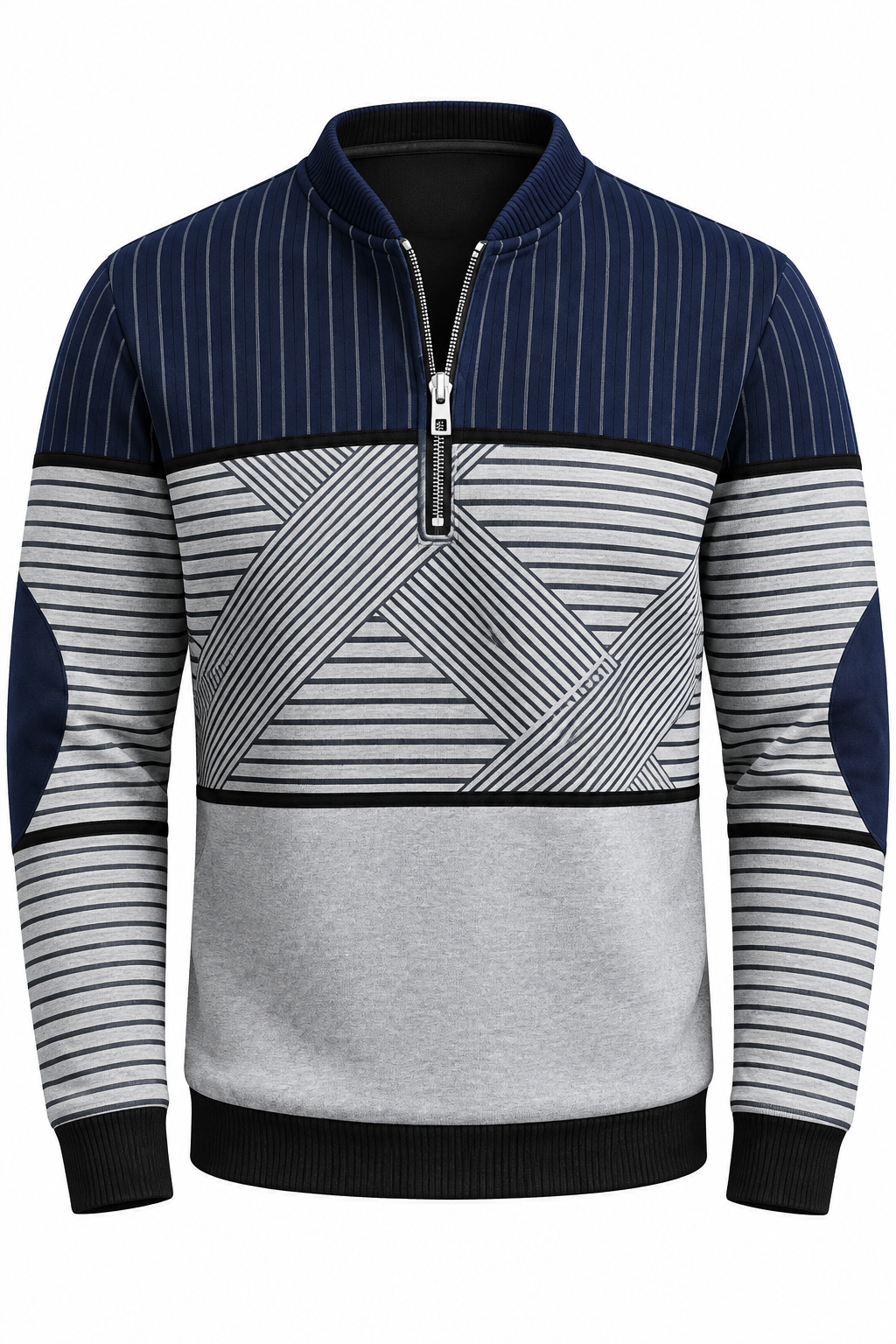 Jersey elegante con cremallera