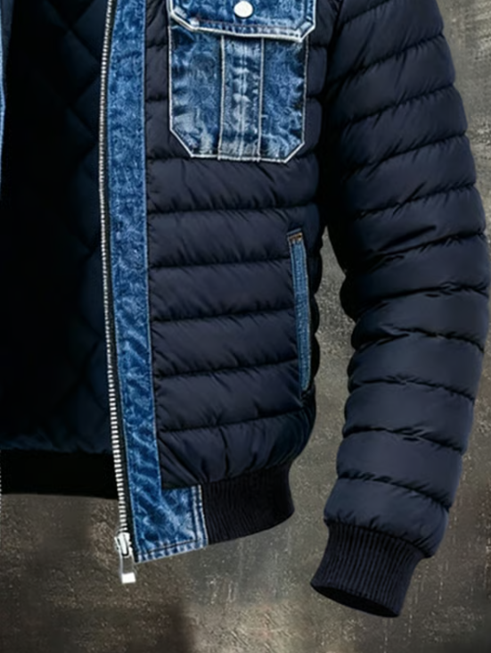 Chaqueta de vaquero acolchado